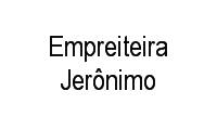 Logo Empreiteira Jerônimo em Pinheiro