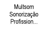 Logo Multsom Sonorização Profissional Festas Eventos em Água Branca