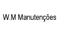Logo W.M Manutenções