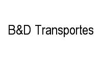 Logo B&D Transportes em Palmeiras