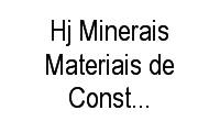 Logo Hj Minerais Materiais de Construção da Zona Oeste