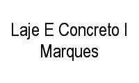 Logo Laje E Concreto I Marques