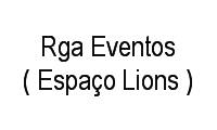 Logo Rga Eventos ( Espaço Lions ) em Itoupava Norte