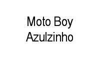 Logo Moto Boy Azulzinho em Carneirinhos