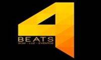 Logo 4 Beats-Iluminação e Sonorização em Córrego Grande