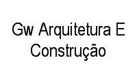 Logo Gw Arquitetura E Construção