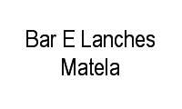 Logo Bar E Lanches Matela