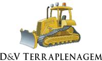 Logo D&V Terraplenagem E Locação de Máquinas