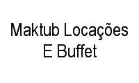 Logo Maktub Locações E Buffet