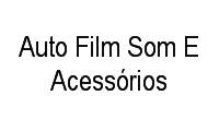 Logo Auto Film Som E Acessórios em Vila Angélica