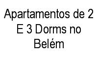 Logo Apartamentos de 2 E 3 Dorms no Belém em Belenzinho