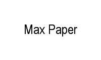 Logo Max Paper em Encruzilhada