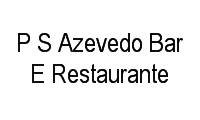 Logo P S Azevedo Bar E Restaurante