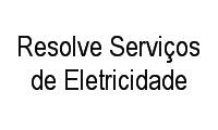 Logo Resolve Serviços de Eletricidade em Rocha