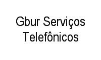 Logo Gbur Serviços Telefônicos em Tingui