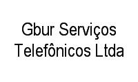 Logo Gbur Serviços Telefônicos em Tingui