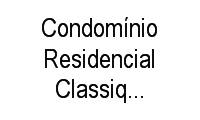 Logo Condomínio Residencial Classique Jardins em Grageru