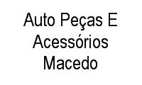 Logo Auto Peças E Acessórios Macedo em Siqueira Campos