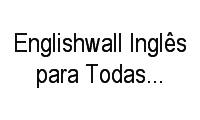 Logo Englishwall Inglês para Todas As Idades