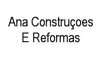 Logo Ana Construçoes E Reformas