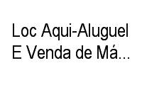 Logo Loc Aqui-Aluguel E Venda de Máquinas para Construção em Camargos