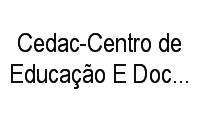 Logo Cedac-Centro de Educação E Documentação P A Comunitária em Centro