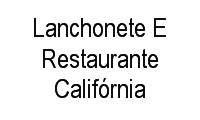 Logo Lanchonete E Restaurante Califórnia em República
