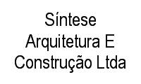 Logo Síntese Arquitetura E Construção