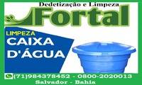 Logo Fortal Serviços - Limpeza de Caixa D`água e Dedetização em Lobato
