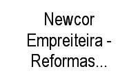 Logo Newcor Empreiteira - Reformas E Construções em Centro