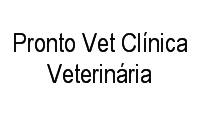Logo Pronto Vet Clínica Veterinária em Jardim América