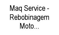 Logo Maq Service - Rebobinagem Motores Gravataí/Rs em COHAB C