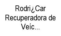 Logo Rodri¿Car Recuperadora de Veículos Multimarcas em São Cristóvão