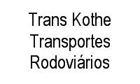 Logo Trans Kothe Transportes Rodoviários