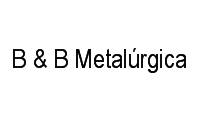 Logo B & B Metalúrgica em Morada de Laranjeiras