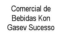 Logo Comercial de Bebidas Kon Gasev Sucesso em Cidade Industrial Satélite de São Paulo