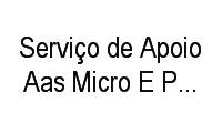 Logo Serviço de Apoio Aas Micro E Peq Emp no Estado do Rj