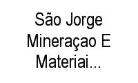 Logo São Jorge Mineraçao E Materiais de Construçao