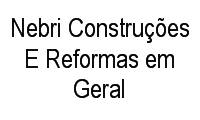 Logo Nebri Construções E Reformas em Geral em Itaipu