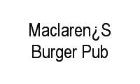 Logo Maclaren¿S Burger Pub em Aldeota