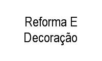 Logo Reforma E Decoração