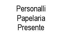 Logo Personalli Papelaria Presente em Novo Mundo