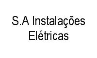 Logo S.A Instalações Elétricas em Gruta de Lourdes