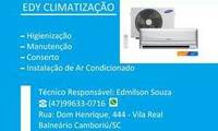 Logo EDY Climatização Higienização Limpeza em Ar-condicionado em Vila Real