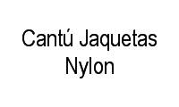 Logo Cantú Jaquetas Nylon em Água Verde