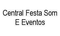 Logo Central Festa Som E Eventos