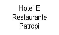 Logo Hotel E Restaurante Patropi
