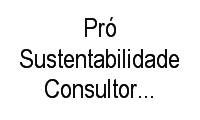 Logo Pró Sustentabilidade Consultoria Ambiental
