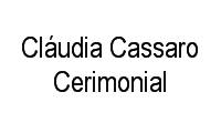 Logo Cláudia Cassaro Cerimonial em Aterrado