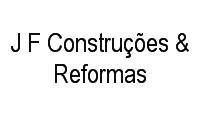 Logo J F Construções & Reformas em Cidade Nova